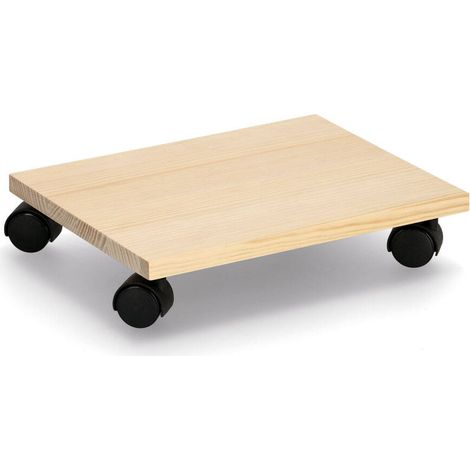 Chariot de caisses en bois de pin