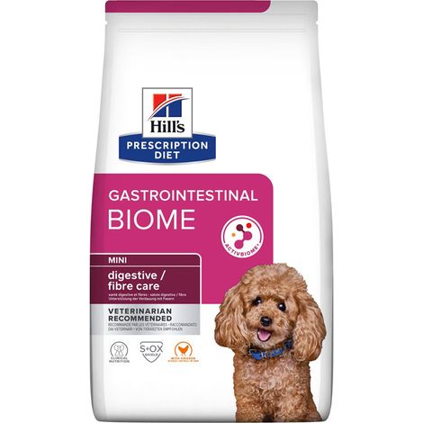 Hills Dog Prescription Diet Mini Gastrointestinal Biome - Sacco 6 Kg - Cibo Secco Cani