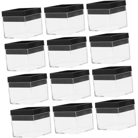 12pièces Boîte De Collection De Plastique Transparent Boîte De Pour Spécimens Naturels Et Objets Décoratifs (1/5)