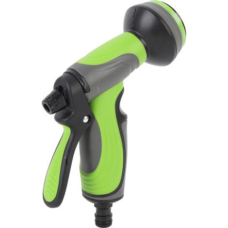 Pulvérisateur de tuyau d'arrosage ABS TPR 10 fonctions réglables haute pression pour jardin entretien pelouse lavage voiture (1/5)