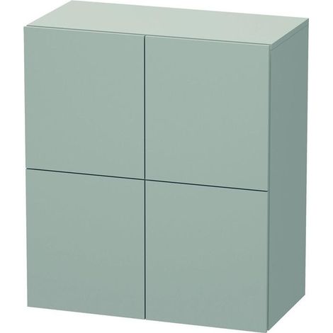 Duravit L-Cube Halbhochschrank, 2 Türen, 700x363x800mm, (1/5)