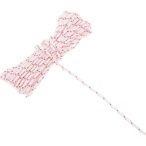 Corde de Démarrage 3,0 X 10 M pour Tondeuse à Gazon Corde de Traction Résistante Compatible Tronçonneuse et Débroussailleuse pour Outils de Jardinage Câble de Traction Solide (1/5)