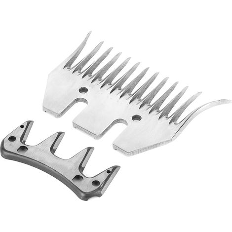 Lame en acier inoxydable pour la tonte des moutons, haute dureté, lame remplaçable (lame flexible à 13 dents (+ lame rotative)) (1/5)