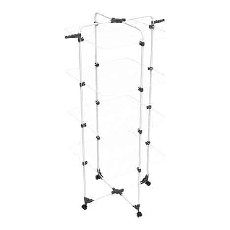 Stendibiancheria a Torre Modular 4 cm 71 x 168,5H Vileda