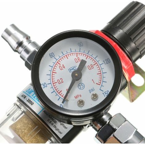 Luftfilter-Wasserdruckmesser, Abscheider, Kondensatabscheider, Regler, Druckmesser