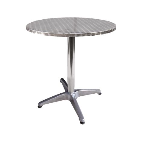 TAVOLO BAR IN ALLUMINIO ALU ROUND 60XH70CM