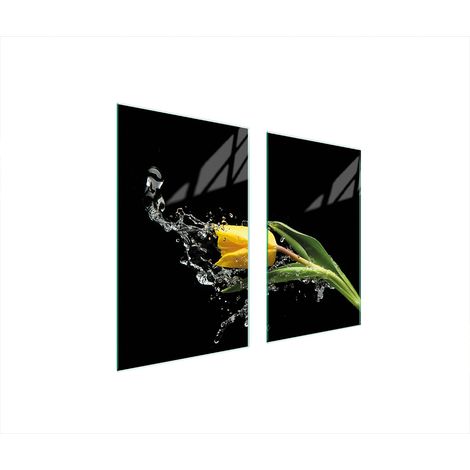 GLASSCHUTZPLATTE FÜR HERD 75x52 TULIP (1/5)