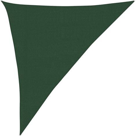 Maison Exclusive - Sonnensegel 160 g/m² Dunkelgrün 3x4x5 m HDPE