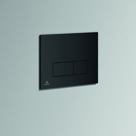 Ideal Standard Oleas M2 Mechanical Dual Flush Plate - Black