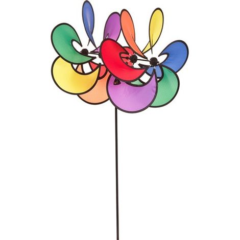 Gartendekoration hq-invento paradise flower duett 35 x 82 cm drehend