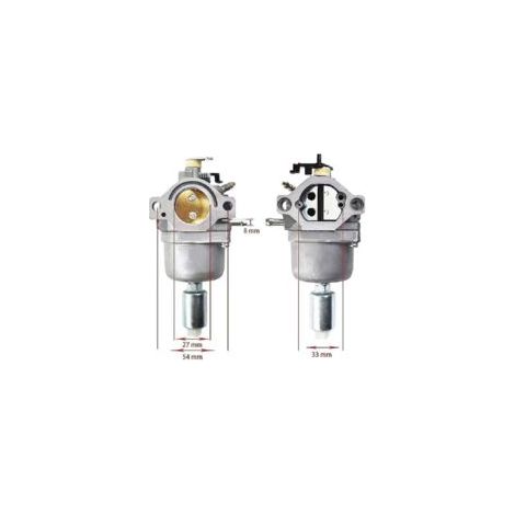 Carburateur de rechange pour tondeuse Briggs & Stratton 17,5 HP Remplacement pièces 591731, 593514 Métal pour performance optimisée