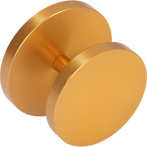Pilon à Café Double Face en Aluminium Inoxydable pour Tassage de Poudre de Café