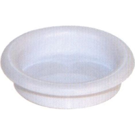 Poignée cuvette ronde MONIN - Ø 40 mm - blanche - 131210 (1/3)
