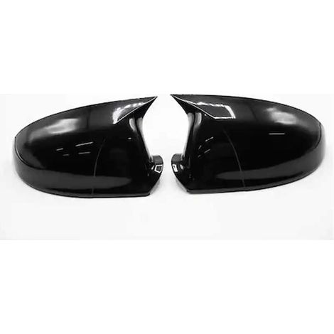 Cubierta de espejo retrovisor para Golf MK5 2005-2009, accesorio negro brillante, negro piano para carcasa de Batman, protectores de coche, piezas externas, tapas de espejo retrovisor (1/5)