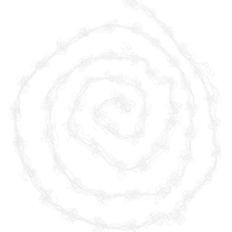 Filet de treillis de jardin en polyester pour plantes grimpantes d'extérieur, lot de 5 pièces, blanc (1/5)