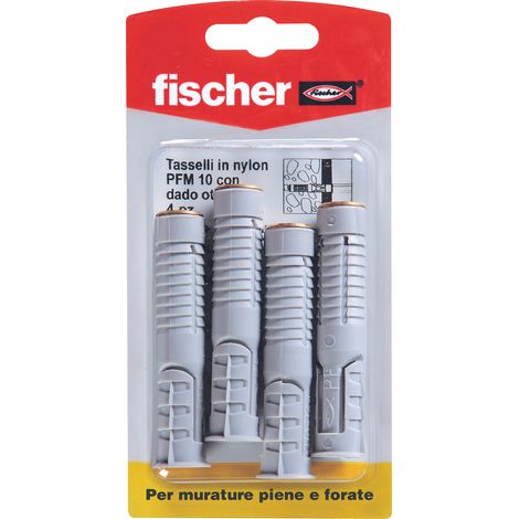 Fischer TASSELLO PFM  8 K 4 PZ. 12.00 confezioni