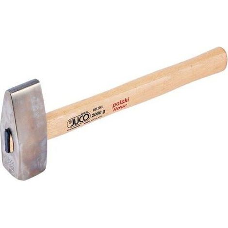 Martillo Juco tradicional 8 kg madera natural acero forjado