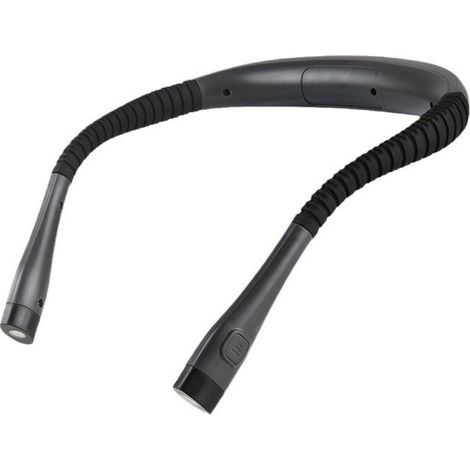 Lampe de Lecture de Cou Rechargeable, Lampe pour lecture au Lit, 3 Couleurs, 6 Niveaux de Luminosité, Bras Pliables, Longue Durée de Vie, Parfaite pour la Lecture,Le Tricot,la Réparation [Cl (1/5)