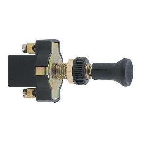 Interrupteur Tirette Noir 16 Amp (1/2)