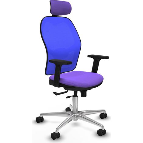 Silla piqueras y crespo Jorquera negro poliuretano ergonómico (1/2)