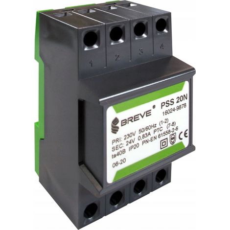 Transformador modular breve pss 20n 20VA 12V (1/2)