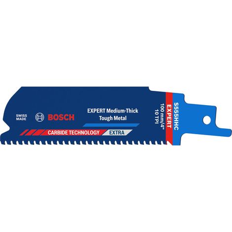 Bosch EXPERT Medium-Thick Tough Metal S555HHC Säbelsägeblatt - 2608902319 (1/5)