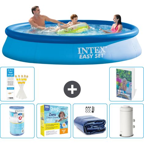 Intex Piscine Easy Set Ronde - 366x76 cm - 7-pièces S65 (1/5)