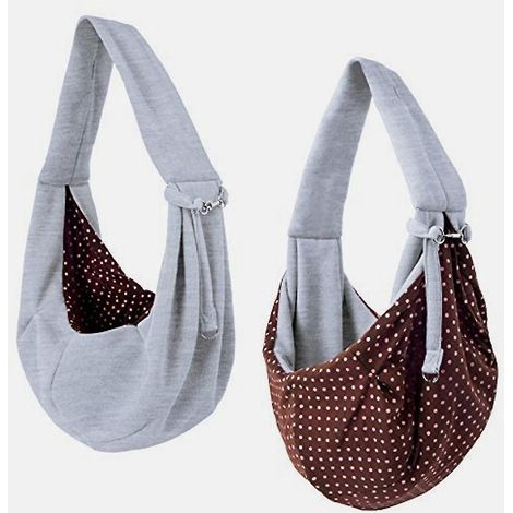 Hundetragegurt, verstellbare Umhängetasche für Haustiere, wendbare Welpentrage, sichere Reise-Schultertasche