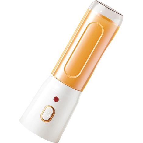 Extracteur de jus électrique portable USB, adapté à la préparation de smoothies et de mélanges (450 ml). (1/5)