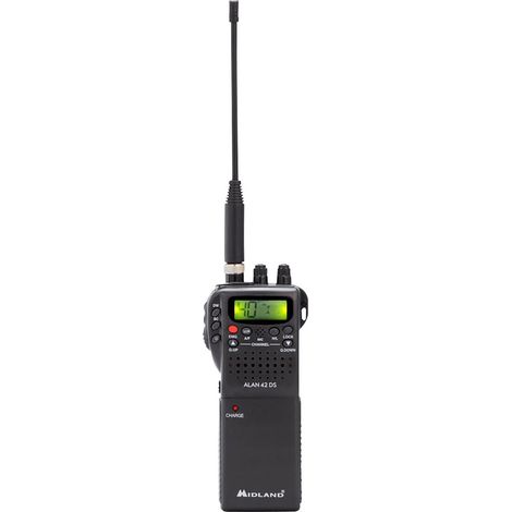 Midland C1267 Funksprechgerät 40 Kanäle 26.565 - 27.99125 MHz Schwarz (1/5)