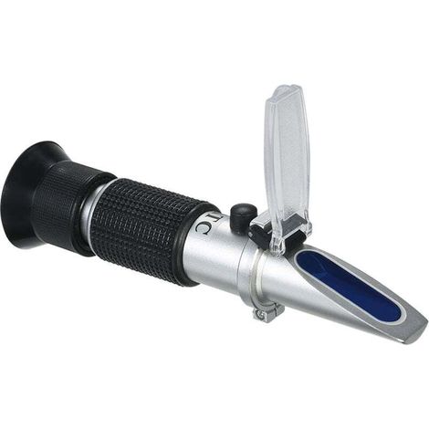 Réfractomètre antigel portable Atc Compteur de point de congélation Antigel au glycol et liquide de refroidissement de batterie acide (1/5)