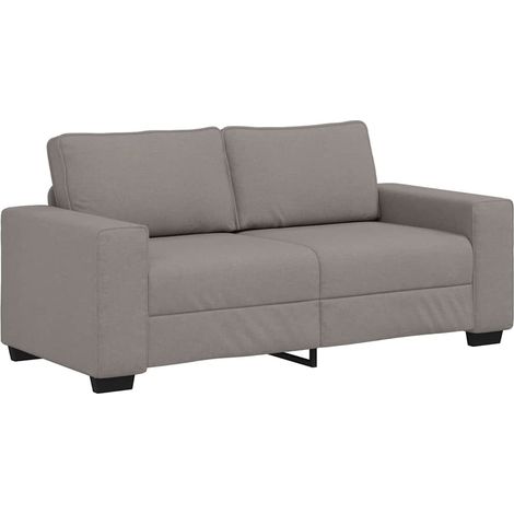 Divano a 2 Posti  Sofa Tortora 180x77x82 cm in Tessuto (1/5)