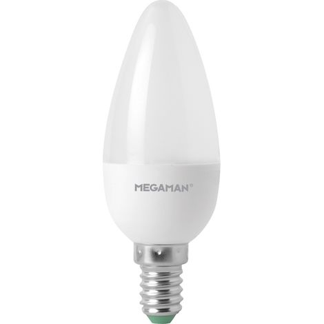 Megaman MM21125 LED EEK G (A - G) E14 Kerzenform 5 W = 40 W Warmweiß (Ø x L) 35 mm x 100 mm dimmbar