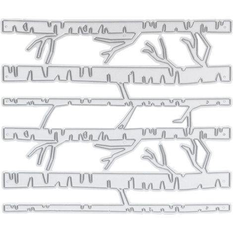Metal Embossing Cutting Die Carbon Steel Paper Card Hollow Line Template for Crafts (1/5)