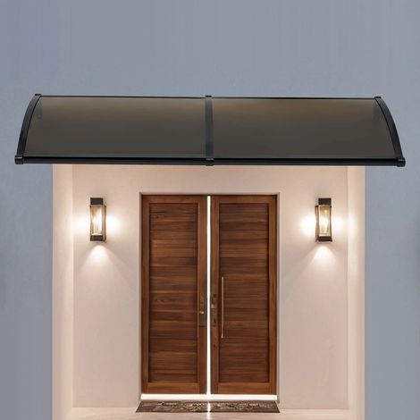 Transparente gewölbte Regenhütte mit Waschbecken, 24x80'' Fenster und Türen, Terrasse Regenhütte, Vorhänge, -35-120°C