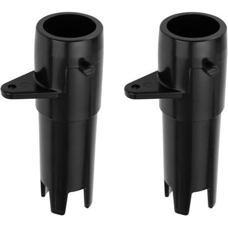 Pair 2 Adaptateurs de Lot de Tuyau de Gonflage Et de Dégonflage pour Baignoire Valve de Dégonflage de Rechange Compatible avec Compatible avec Coleman Noir (1/5)