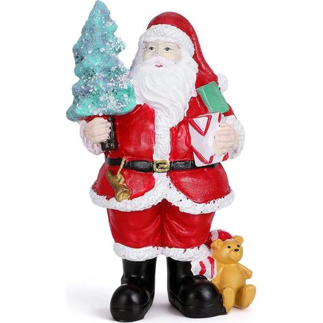 Résine Figurine Noël pour Décoration du Père Noël de Table (1/5)