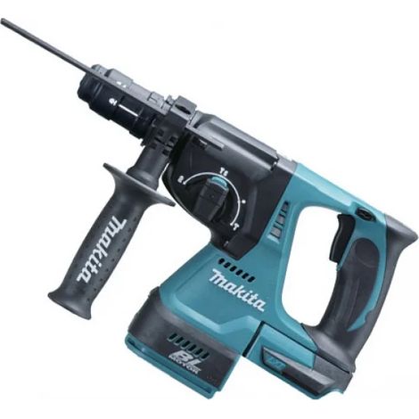 Makita – Perforateur burineur sans fil 18V – Puissance de frappe 2,0 J – SDS-plus pour béton et métal – 3 fonctions : percussion, rotation, rotation + percussion - DHR243Z