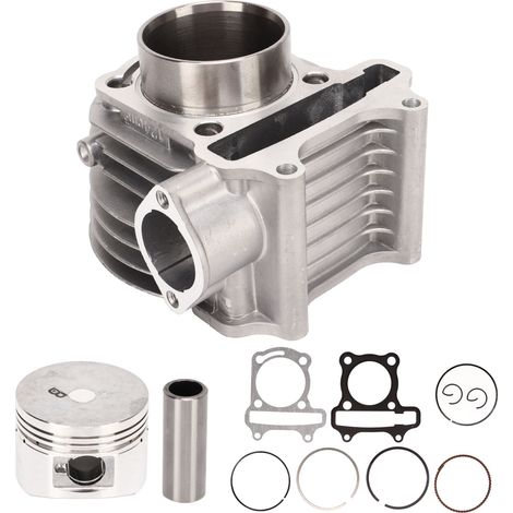 Kit d'assemblage de bloc moteur en alliage d'aluminium pour scooters, quads et karts GY6 quatre temps 125 cm3, comprenant les joints de piston. (1/5)