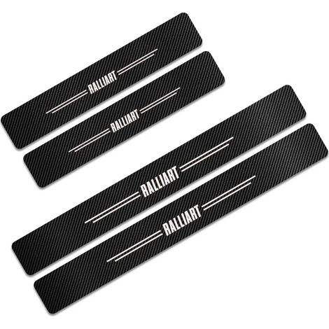 (Pour Ralliart) Autocollants de seuil de porte pour Mitsubishi Lancer,Pajero,ASX,Galant,Colt,Outlander,Ralliart Competition,Delica,Evolution X (1/3)
