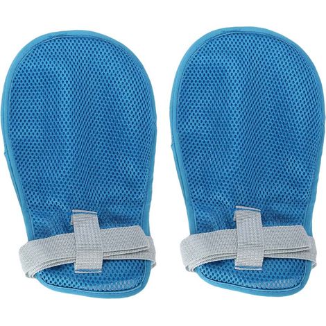 2pcs gants de contention doigts, mitaines de contrôle mains, protecteurs anti-infection, fixation digitale (1/5)