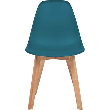 Maison Exclusive - Sedie da Pranzo 6 pz Turchese in Plastica (1/5)
