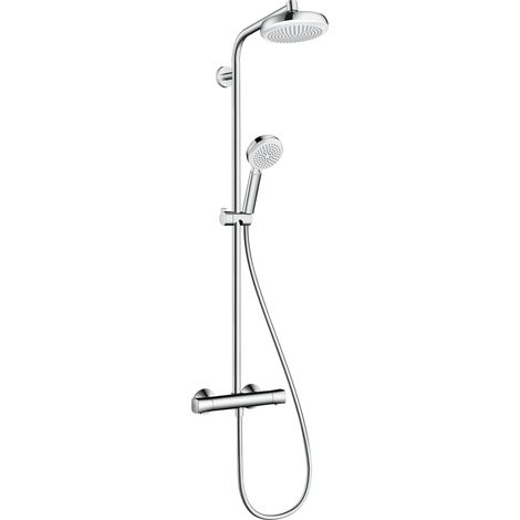 HANSGROHE - Crometta 160 Showerpipe termostato ducha visto EcoSmart 9 l/min - 27265400 (1/5)