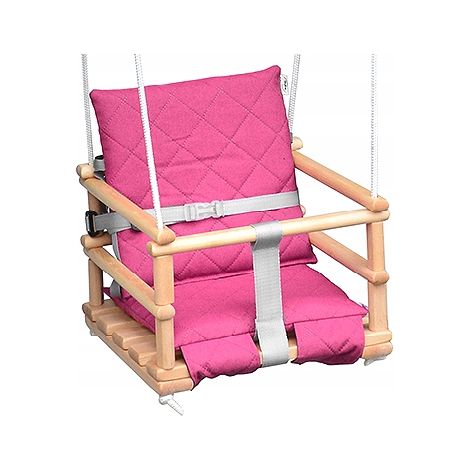 Holzschaukel für Kinder, 4-in-1, für Gartenbank, Pasy Solidna Polska (1/5)