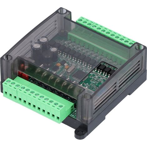 Carte de commande PLC, Module de contrôleur logique Programmable industriel, pièce accessoire 2N20MT avec coque