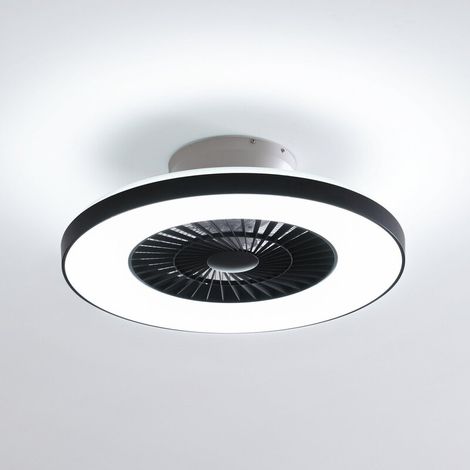 [NEUWERTIG] B-Ware Lindby Smart LED-Deckenventilator Ventilator Paavo schwarz leise Tuya (1/2)