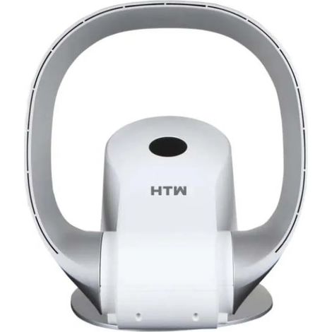 Ventilador de pared y de mesa inteligente HTW con conexión WiFi y control mediante aplicación móvil, Blanco (1/2)