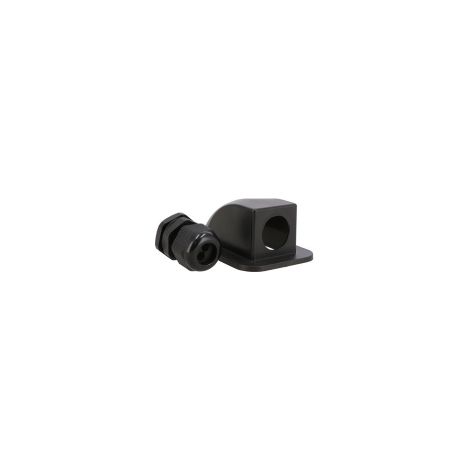 Pasacables de techo solar Mestic negro impermeable 16x17 cm