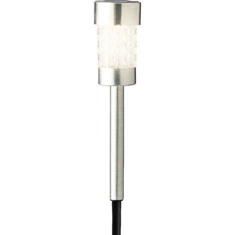 LAMPADA SOLARE D6,2XH26CM ACCIAIO