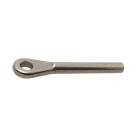 Embout à A sertir à Oeil Inox A4 Diamètre 10-1 pièce